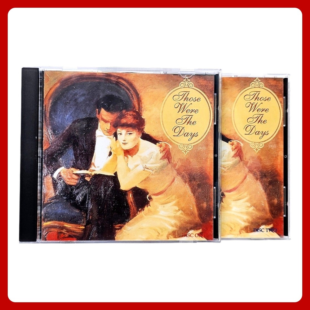 Sony Music A2 23671 Those Were The Days‎ 2 CD Set Excellent Oldies Compilation